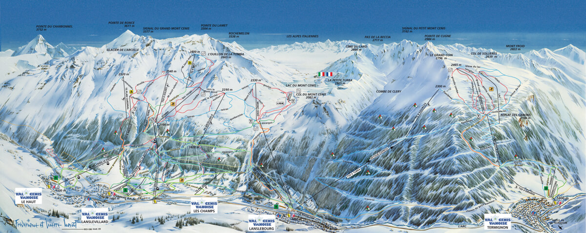 Piste Map